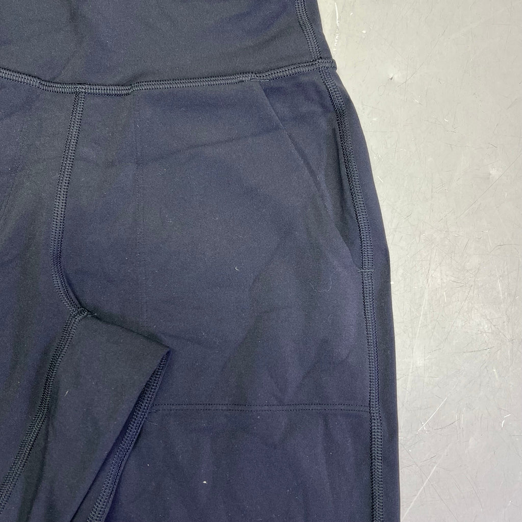 LULULEMON Butter Soft High Rise Cuffed Leggings Women's Sz 0 Black (Pre-Owned)